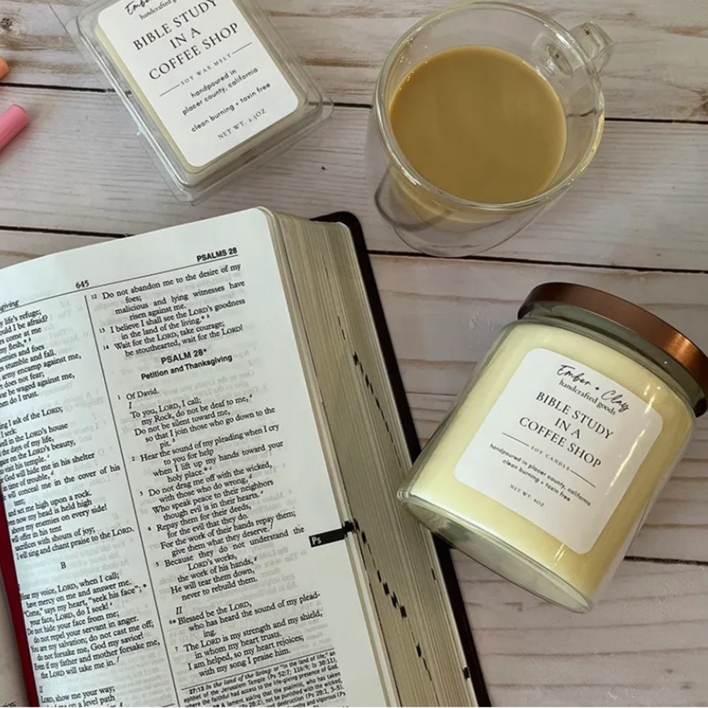 Bible Study soy candle 8oz